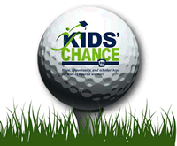 Tee Off for the Kids golf ball logo